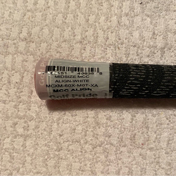 Golf Pride MCXM-60X-MOT-XA MCC Plus4 Align Golf Club Grip Grey Color - Picture 2 of 2